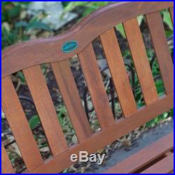 Wood Glider Bench Outdoor Patio Furniture Garden Deck Rocker Porch Loveseat New