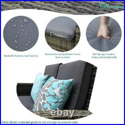 YITAHOME 4x Patio Sofa Cushion Couch Outdoor Rattan Wicker Sectional Set Garden