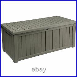 YITAHOME Outdoor Storage Deck Box Backyard Patio Big Container Box Weatherproof